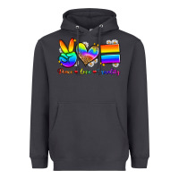 Smoke peace love equality Heavyweight Hoodie - Zillion Design Studio