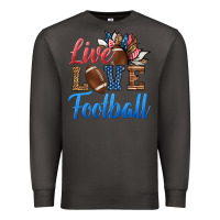 Smoke live love american football Premium Sweatshirt - HRA Design Shop