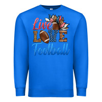 True Royal live love american football Premium Sweatshirt - HRA Design Shop