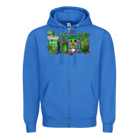 True Royal t  rex coffee cups Zipper Hoodie - texasbilliewilder