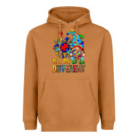 Meerkat it's ok to be different autism gnome Heavyweight Hoodie - Zillion Design Studio