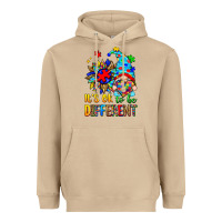 Mushroom it's ok to be different autism gnome Heavyweight Hoodie - Zillion Design Studio