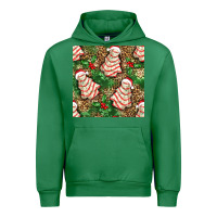 Emerald Christmas tree cakes Urban Hoodie - NancyCooperArtShop