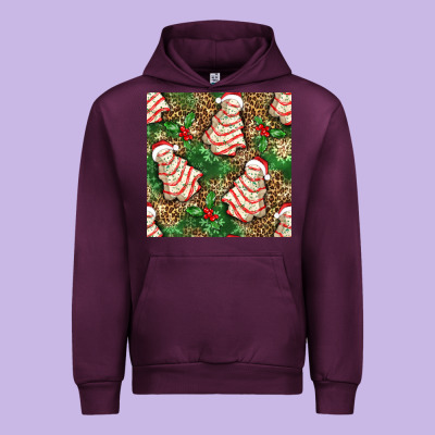 Christmas Tree Cakes Urban Hoodie Designed By Nancycooperartshop
