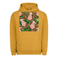 Pigment Peanut Butter Christmas tree cakes Urban Hoodie - NancyCooperArtShop