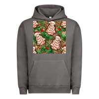 Pigment Tornado Christmas tree cakes Urban Hoodie - NancyCooperArtShop