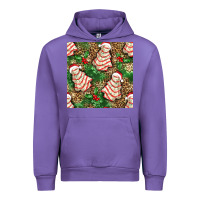 Tulip Christmas tree cakes Urban Hoodie - NancyCooperArtShop