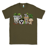 Army Green koala coffee cups Classic Tee - texasbilliewilder