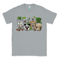 Heather Grey koala coffee cups Classic Tee - texasbilliewilder