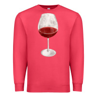Cardinal wine glass fa element Premium Sweatshirt - FaDigitalArtStudio