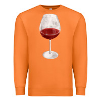 Carrot wine glass fa element Premium Sweatshirt - FaDigitalArtStudio