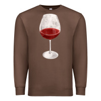 Chestnut wine glass fa element Premium Sweatshirt - FaDigitalArtStudio