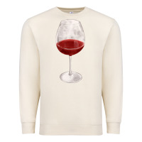 Sandshell wine glass fa element Premium Sweatshirt - FaDigitalArtStudio