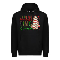 Black it's the most wonderful time of the year christmas tree cake Premium Hoodie - Jasminsmagicworld