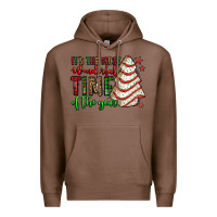 Chestnut it's the most wonderful time of the year christmas tree cake Premium Hoodie - Jasminsmagicworld