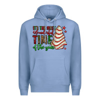 Colony Blue it's the most wonderful time of the year christmas tree cake Premium Hoodie - Jasminsmagicworld