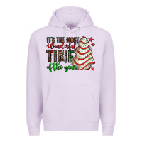 Lilac it's the most wonderful time of the year christmas tree cake Premium Hoodie - Jasminsmagicworld