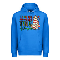 True Royal it's the most wonderful time of the year christmas tree cake Premium Hoodie - Jasminsmagicworld