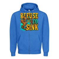 True Royal refuse to sink western Zipper Hoodie - texasbilliewilder