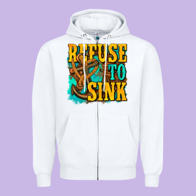 Zipper Hoodie refuse to sink western