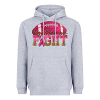 Heather Grey Together We Fight Heavyweight Hoodie - texasbilliewilder