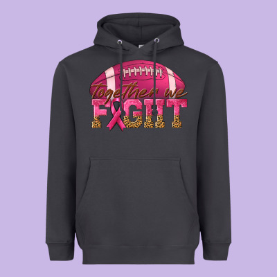 Together We Fight Heavyweight Hoodie Designed By Texasbilliewilder