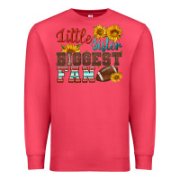 Cardinal little sister biggest fan american football Premium Sweatshirt - HRA Design Shop