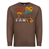 Chestnut little sister biggest fan american football Premium Sweatshirt - HRA Design Shop