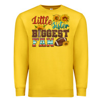 Lemon little sister biggest fan american football Premium Sweatshirt - HRA Design Shop