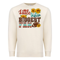 Sandshell little sister biggest fan american football Premium Sweatshirt - HRA Design Shop