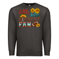 Smoke little sister biggest fan american football Premium Sweatshirt - HRA Design Shop
