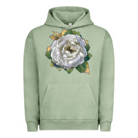 Pigment Oil Green pillow fight rose Urban Hoodie - LillyAllenDesigns