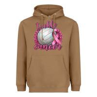 Toasted Coconut Tackle Cancer Volleyball Heavyweight Hoodie - texasbilliewilder