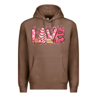 Chestnut love pink christmas tree cake Premium Hoodie - Jasminsmagicworld