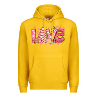 Lemon love pink christmas tree cake Premium Hoodie - Jasminsmagicworld