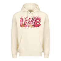 Sandshell love pink christmas tree cake Premium Hoodie - Jasminsmagicworld