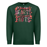 Sports Green stealin hearts and makin farts Premium Sweatshirt - RacoonDesign