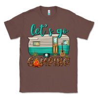 Chestnut lets go camping Classic Tee - texasbilliewilder