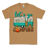 Toasted Coconut lets go camping Classic Tee - texasbilliewilder