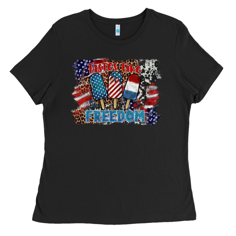 Tastes Like Freedom Ladies Tee by BarkalooDesign | Teevron