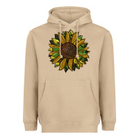 Mushroom camouflage flitter sunflowers Heavyweight Hoodie - RanaPortraitStore