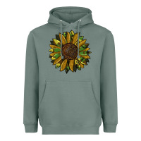 Sage camouflage flitter sunflowers Heavyweight Hoodie - RanaPortraitStore