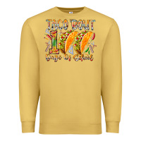 Antique Gold taco bout 100 days of school Premium Sweatshirt - RacoonDesign