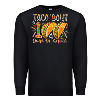 Black taco bout 100 days of school Premium Sweatshirt - RacoonDesign