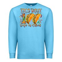 Ocean Blue taco bout 100 days of school Premium Sweatshirt - RacoonDesign