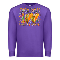 Purple taco bout 100 days of school Premium Sweatshirt - RacoonDesign