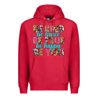 Cardinal be kind be true be you Premium Hoodie - NancyCooperArtShop