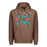 Chestnut be kind be true be you Premium Hoodie - NancyCooperArtShop