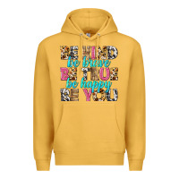 Mustard be kind be true be you Premium Hoodie - NancyCooperArtShop