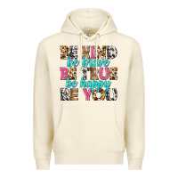 Sandshell be kind be true be you Premium Hoodie - NancyCooperArtShop